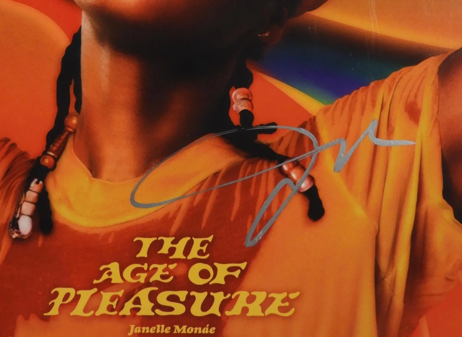 Janelle Monae JSA Autograph Signed Album Vinyl Record The Age Of Pleasure, изображение 2