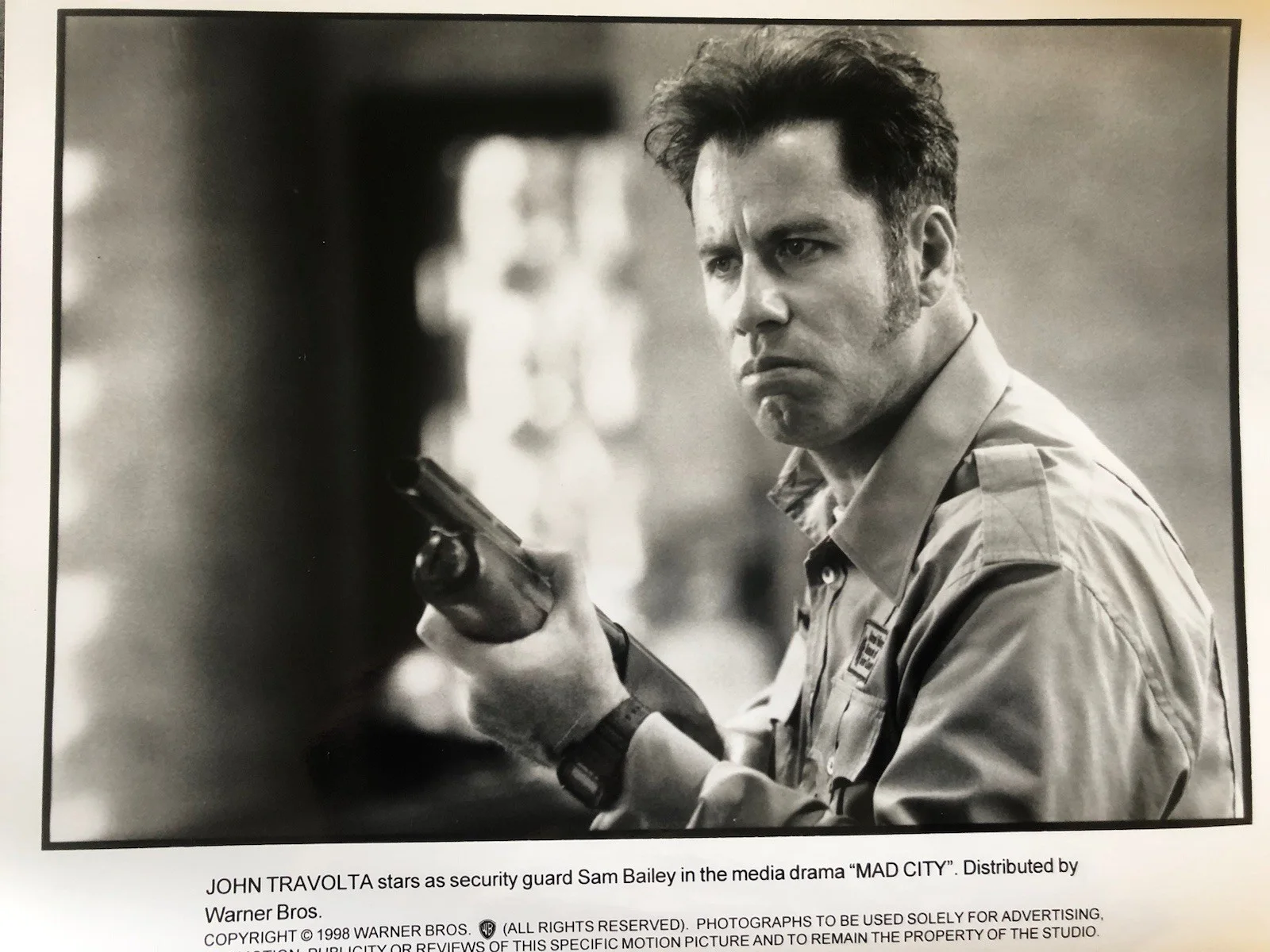 Cinema Press Pack - Mad City - Dustin Hoffman, John Travolta - Movie, изображение 2