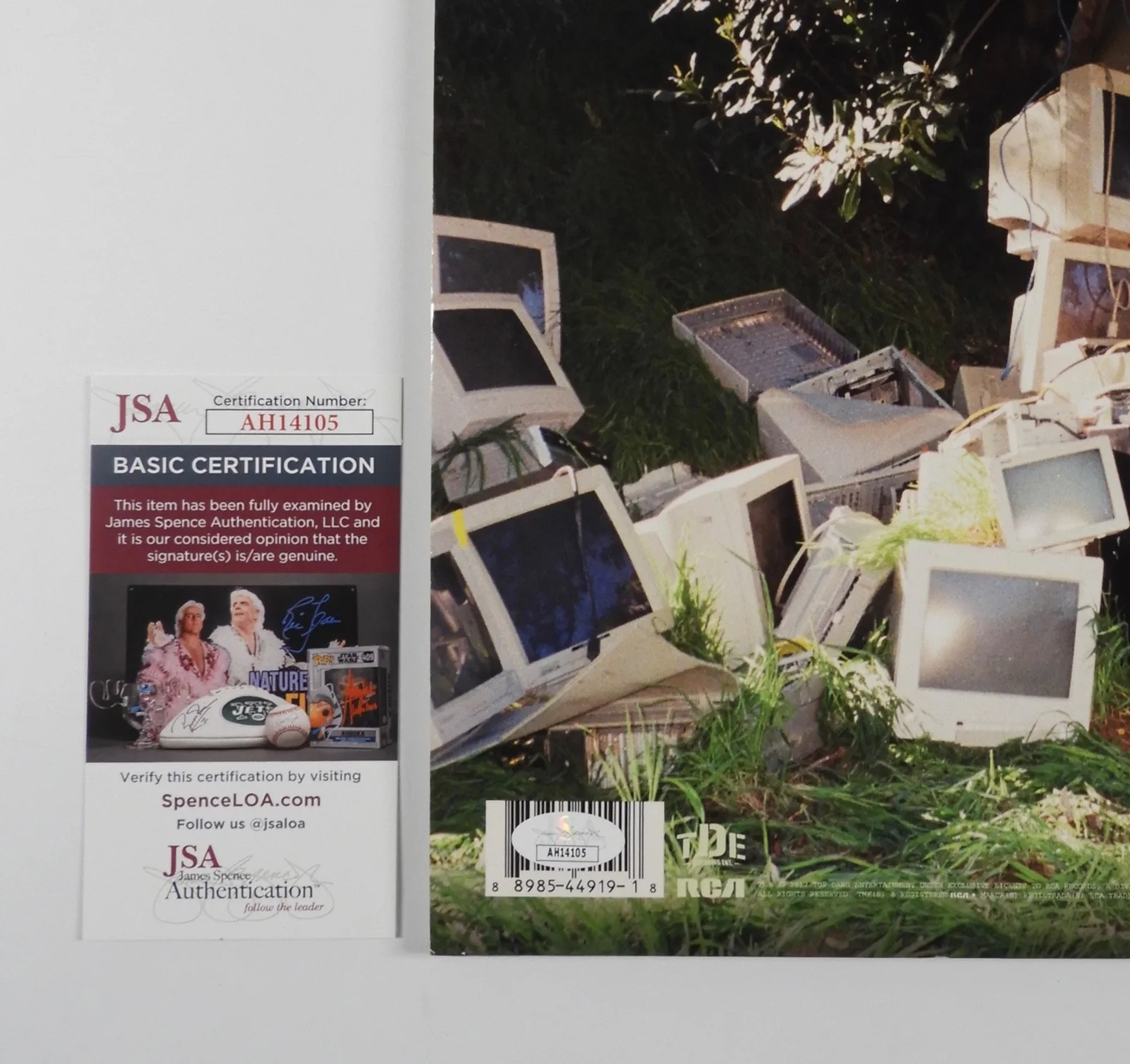 SZA JSA Autograph Signed Album Vinyl Record Ctrl, image 3