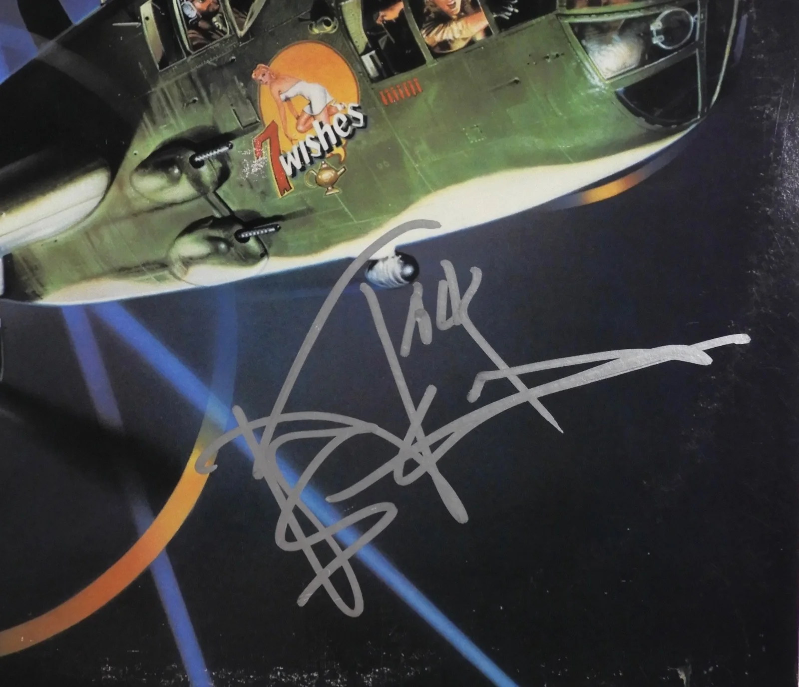 Night Ranger Jack Blades JSA Autograph Signed Album Vinyl Record, изображение 2