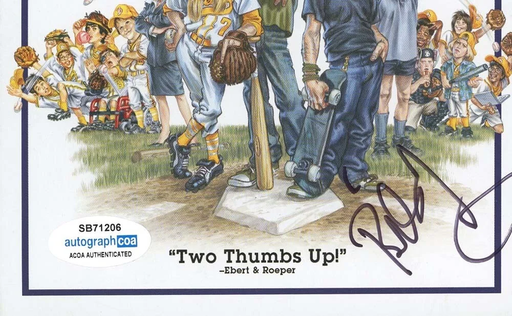 BILLY BOB THORNTON — Billy Bob Thornton signed "BAD NEWS BEARS" DVD Autographed LANDMAN d ACOA COA, изображение 4