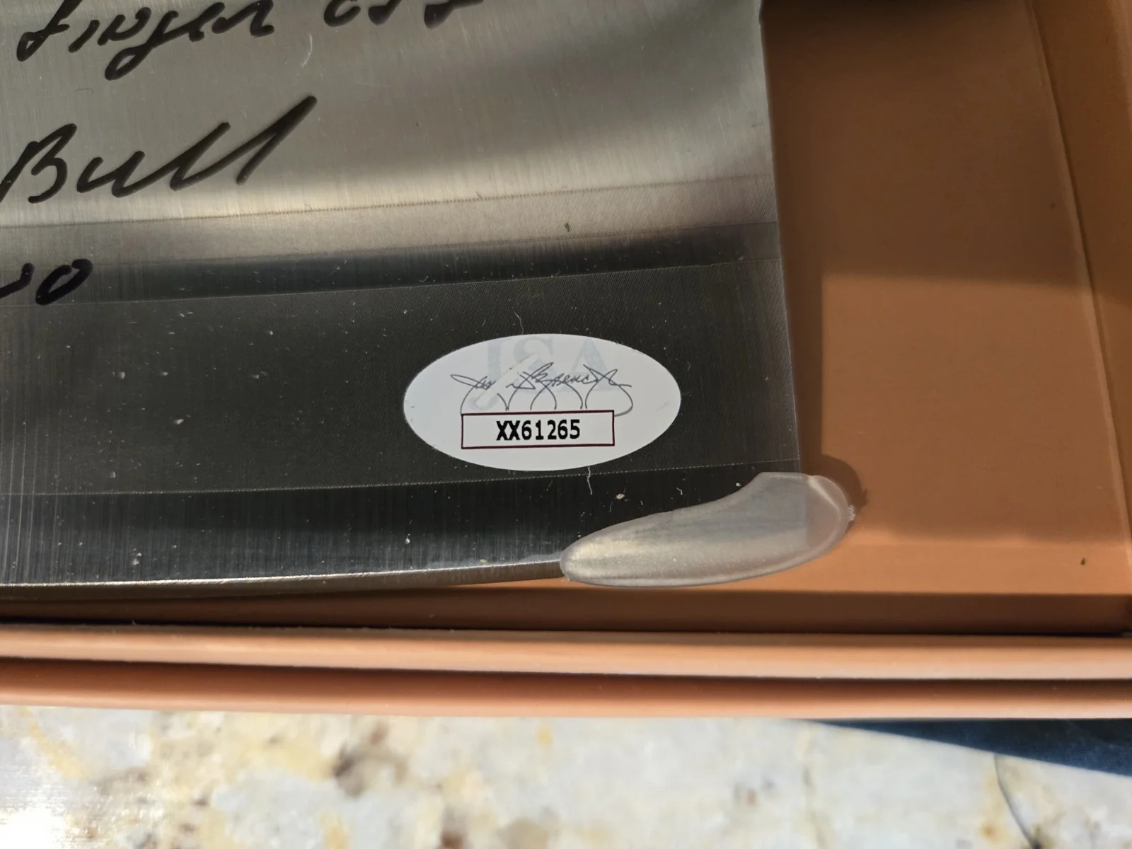 Sammy The Bull Gravano — Sammy The Bull Gravano Autographed Cleaver, image 2