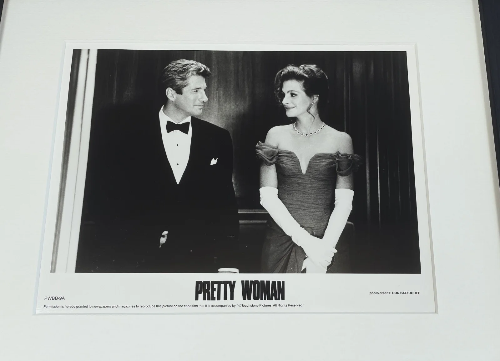 Pretty Woman Photo Framed Original 8X10 Inch B&W Press Publicity Still, изображение 2