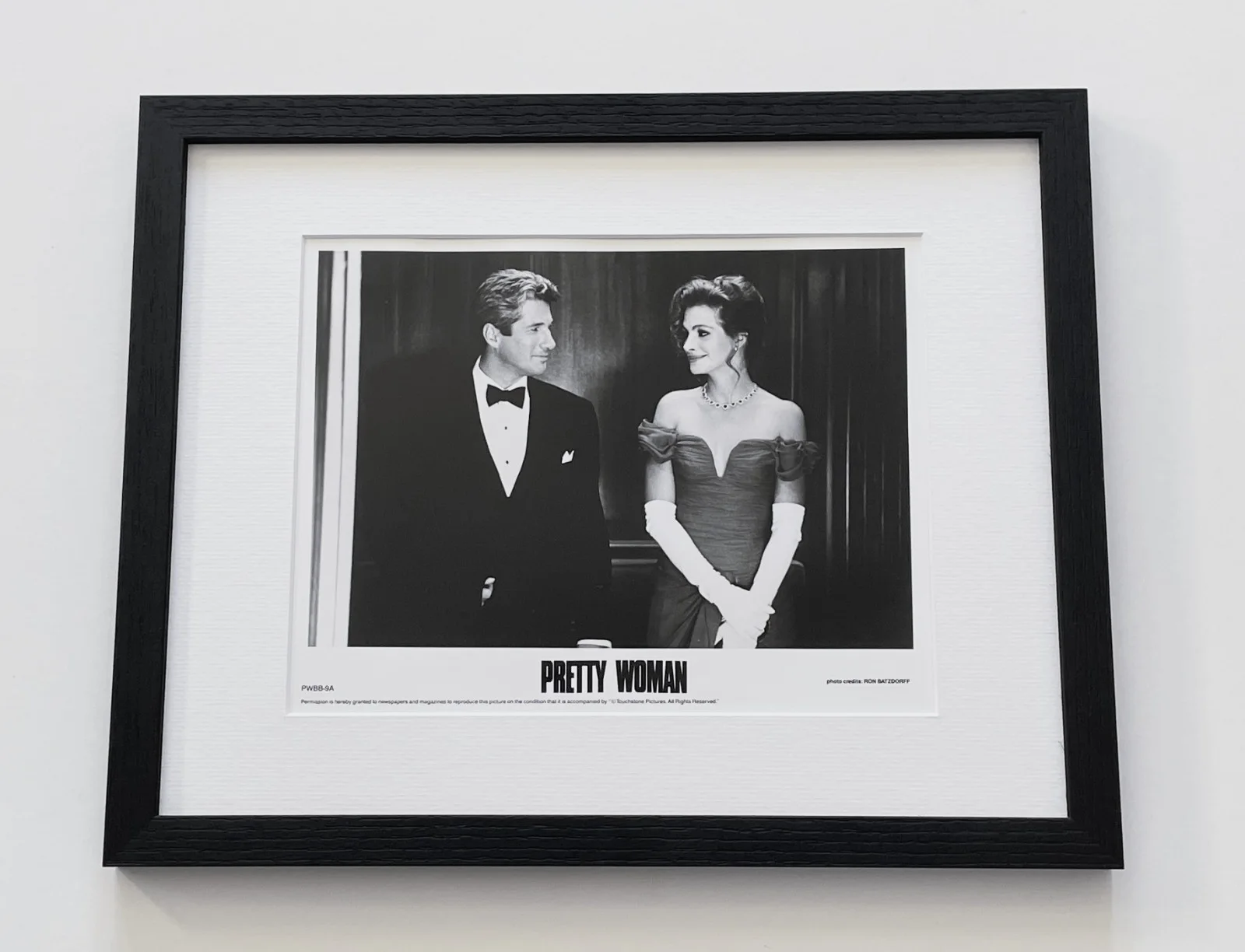 Pretty Woman Photo Framed Original 8X10 Inch B&W Press Publicity Still, изображение 3
