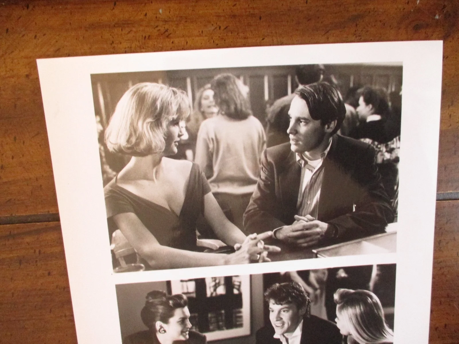 (LOVE POTION #9)Rececca Staab/Tate Dovovan/1991 8 x 10 Black & White Press Photo, image 2