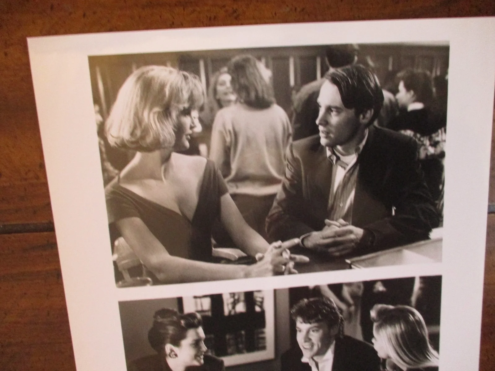 Rececca Staab/Tate Dovovan(LOVE POTION #9)1991 8 x 10 Black & White Press Photo, изображение 2