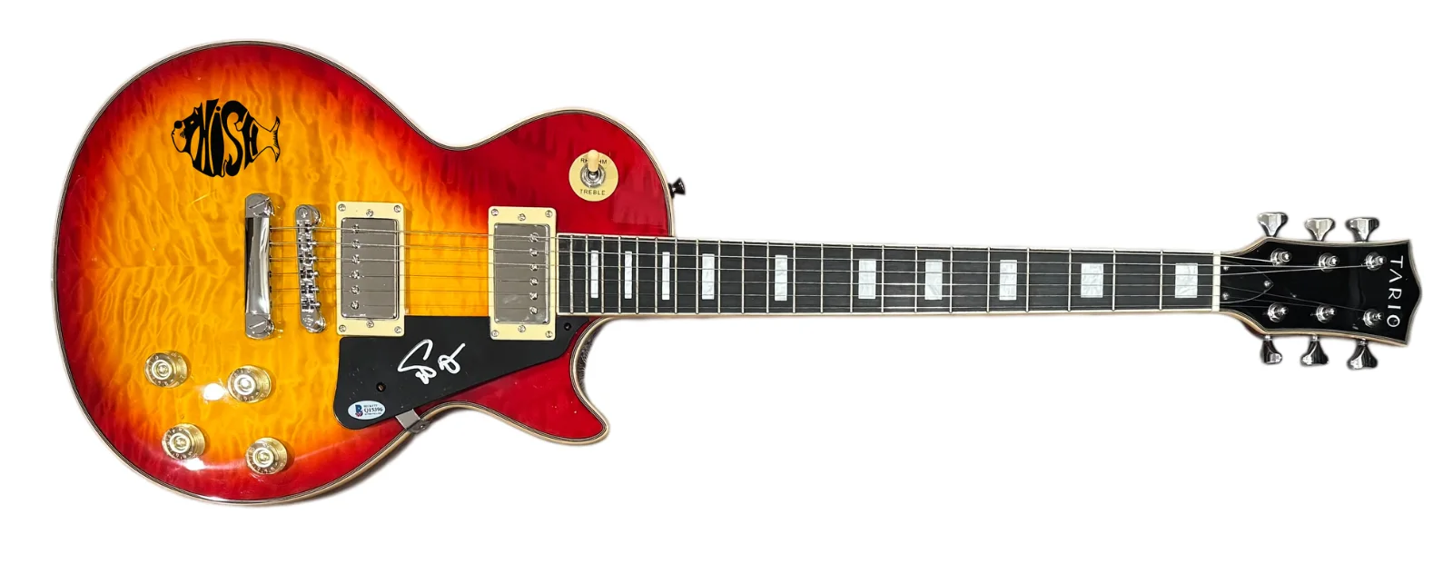 Trey Anastasio Phish Signed Autograph Electric Guitar Band Singer Beckett COA, изображение 2