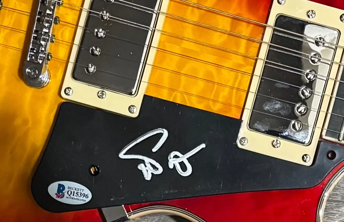 Trey Anastasio Phish Signed Autograph Electric Guitar Band Singer Beckett COA, изображение 3