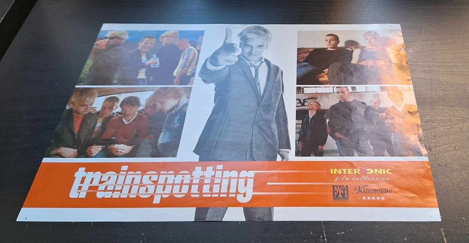 TRAINSPOTTING, EWAN McGREGOR, DANNY BOYLE, ORIGINAL A4 CZECH MOVIE MINI POSTER, image 2