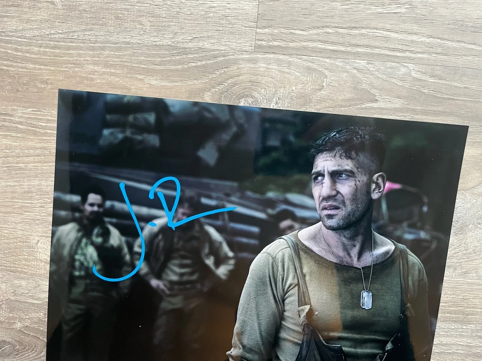 Jon Bernthal — Jon Bernthal Signed Fury 11x14 Metallic Photo JSA COA Punisher, изображение 3