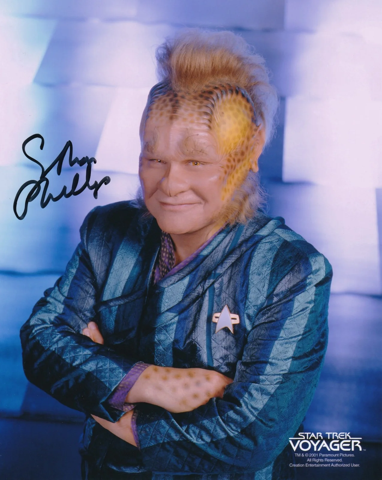Ethan Phillips — Ethan Phillips Star Trek Voyager signed 8 x 10 photo