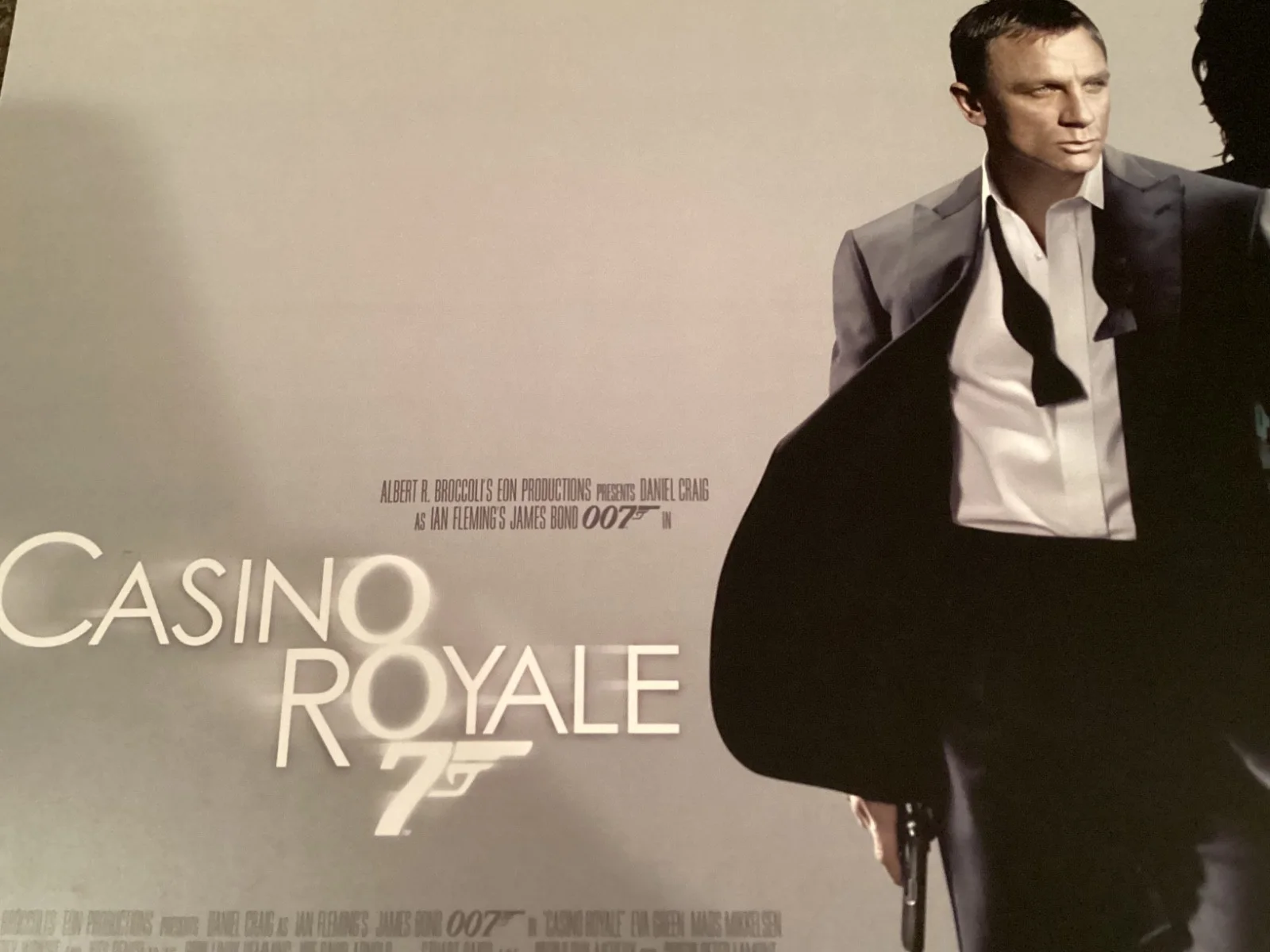 JAMES BOND DANIEL CRAIG POSTERS CASINO ROYALE QUANTAM OF SOLACE SKYFALL, изображение 3