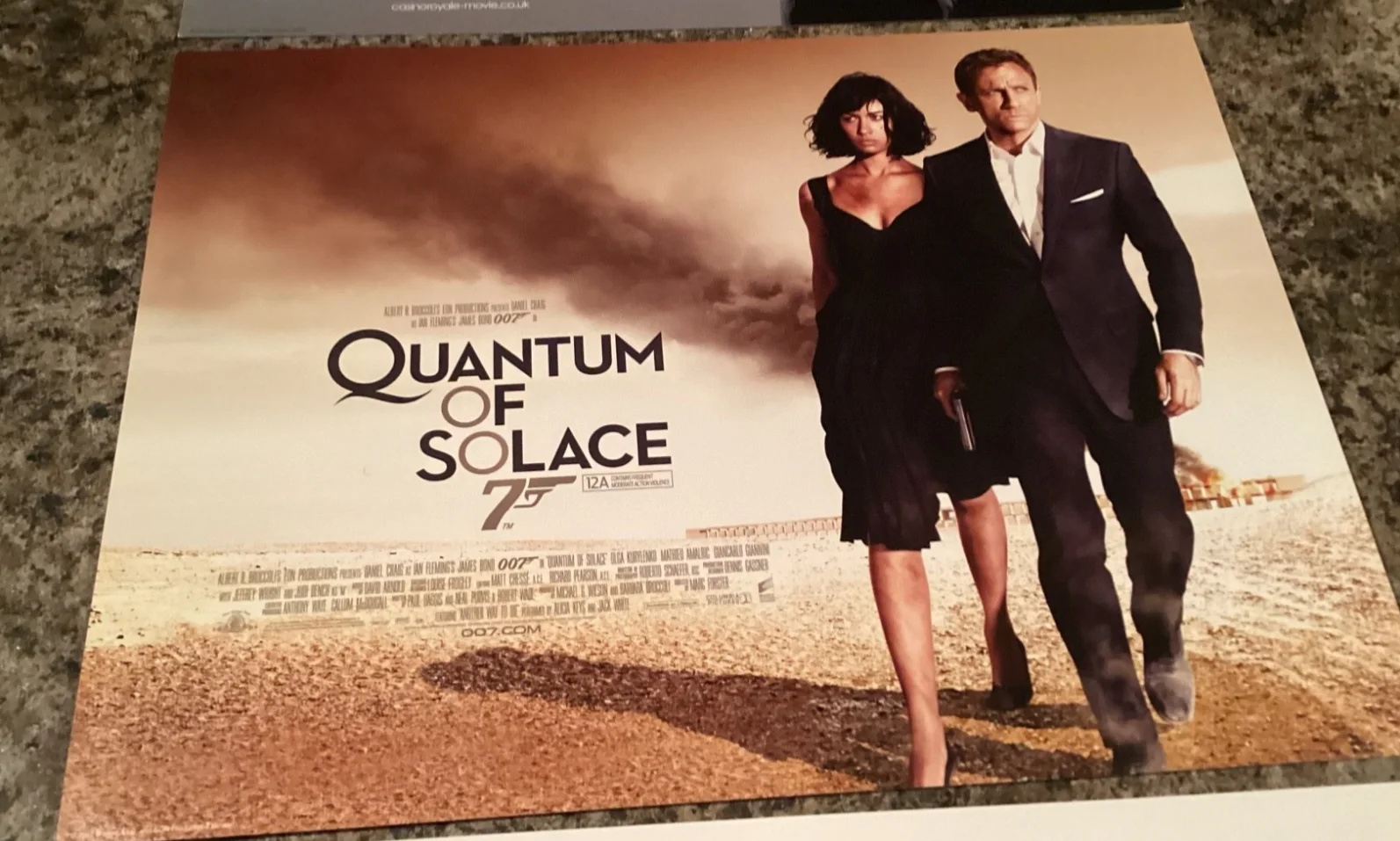 JAMES BOND DANIEL CRAIG POSTERS CASINO ROYALE QUANTAM OF SOLACE SKYFALL, изображение 4