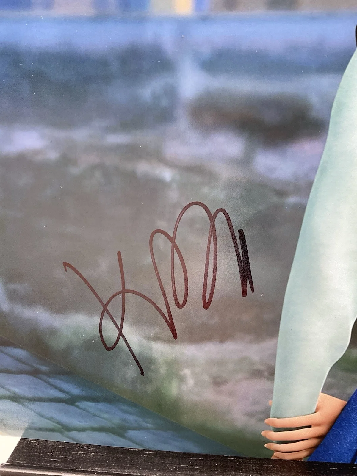 Kristen Bell — Kristen Bell signed 11x14 BAS Frozen signed photo Disney signed photo Anna auto, изображение 2