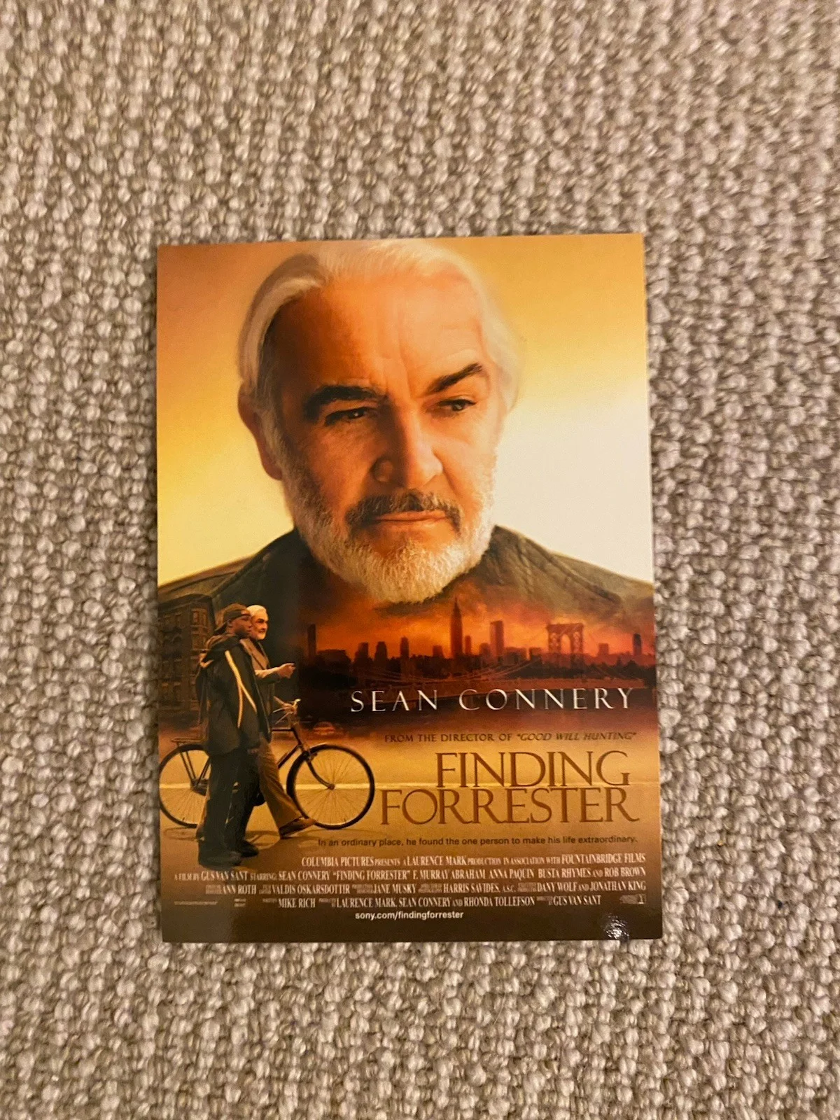 FINDING FORRESTER - SPECIAL SCREENING TICKET - SEAN CONNERY - London 2000, image 3