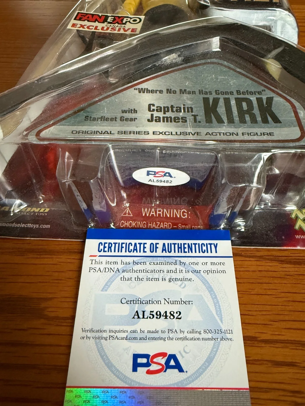 WILLIAM SHATNER — WILLIAM SHATNER SIGNED Star Trek Captain James Kirk 2006 FANEXPO CANADA EXCL PSA, image 2