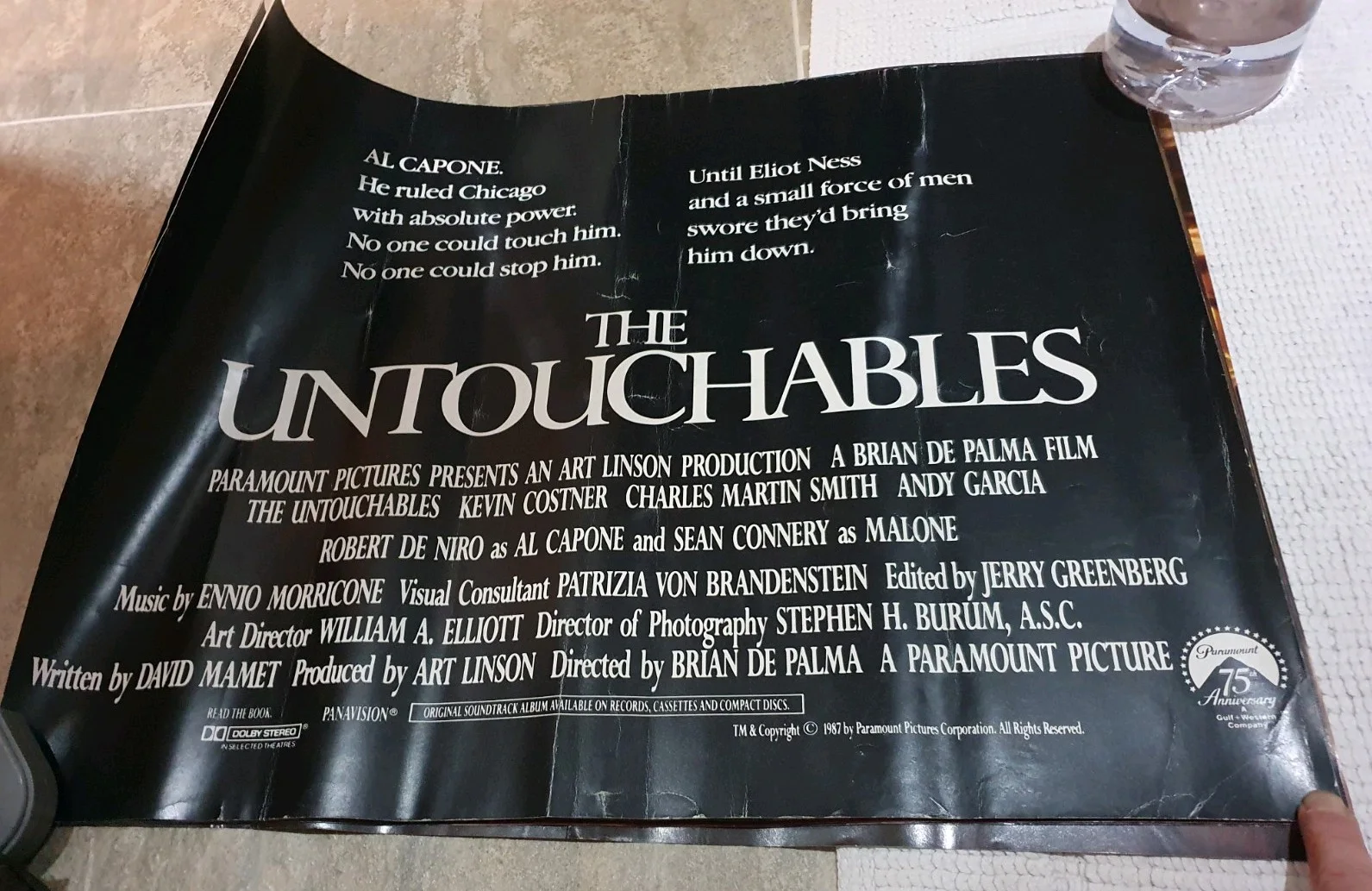 The Untouchables Original Deluxe Lobby Card Set Of 12 Each 16x20 With Title Card, изображение 2