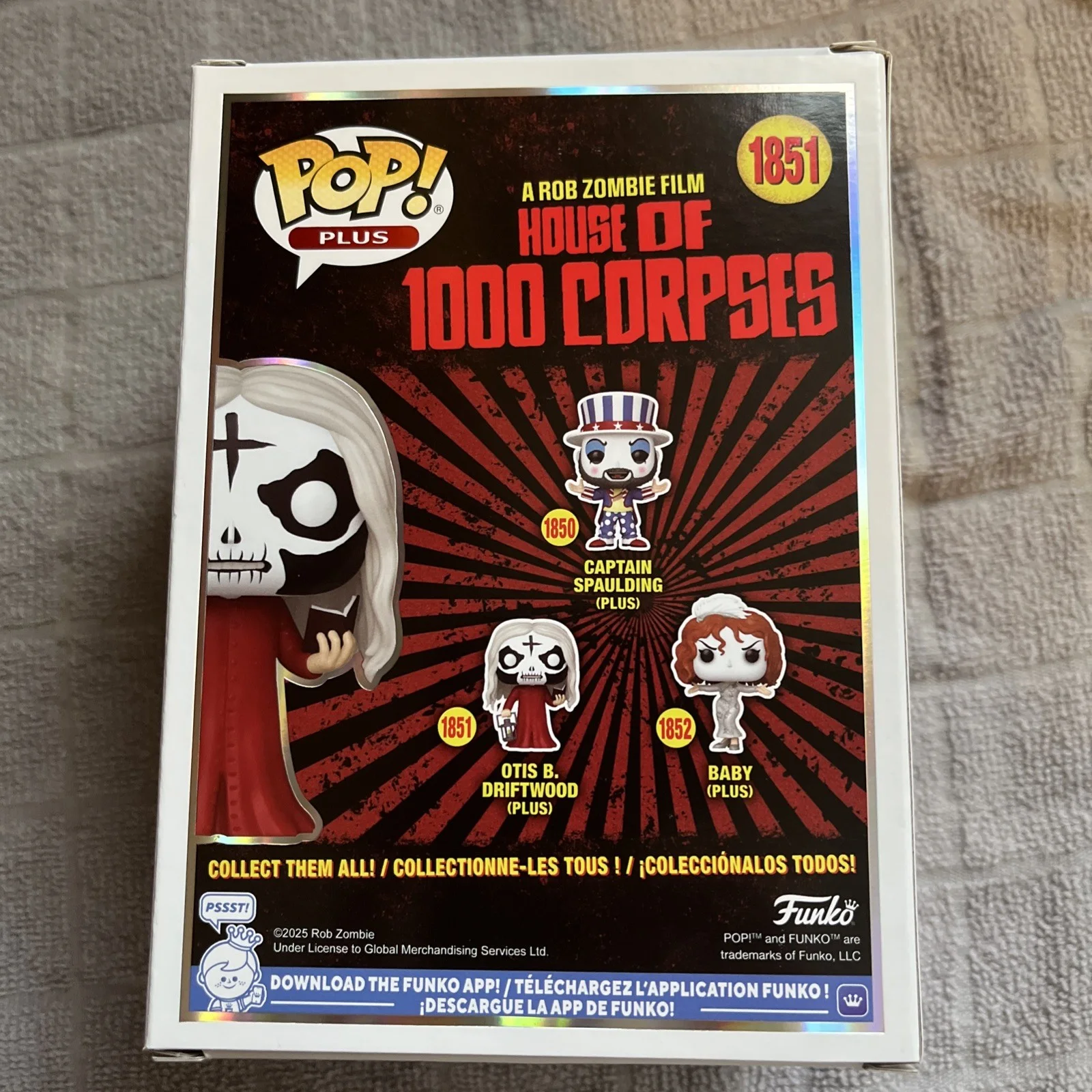 Bill Moseley — Bill Moseley Signed Otis Funko House of 1000 Corpses Autograph ACOA COA SCARY, изображение 3