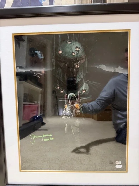 Jeremy Bullock — Signed/ORIGINAL Boba Fett/Jeremy Bulloch Poster
