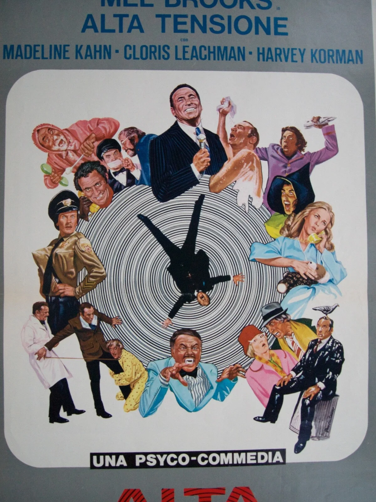 High Anxiety - Original Vintage Film Poster 1977 - Mel Brooks, image 2