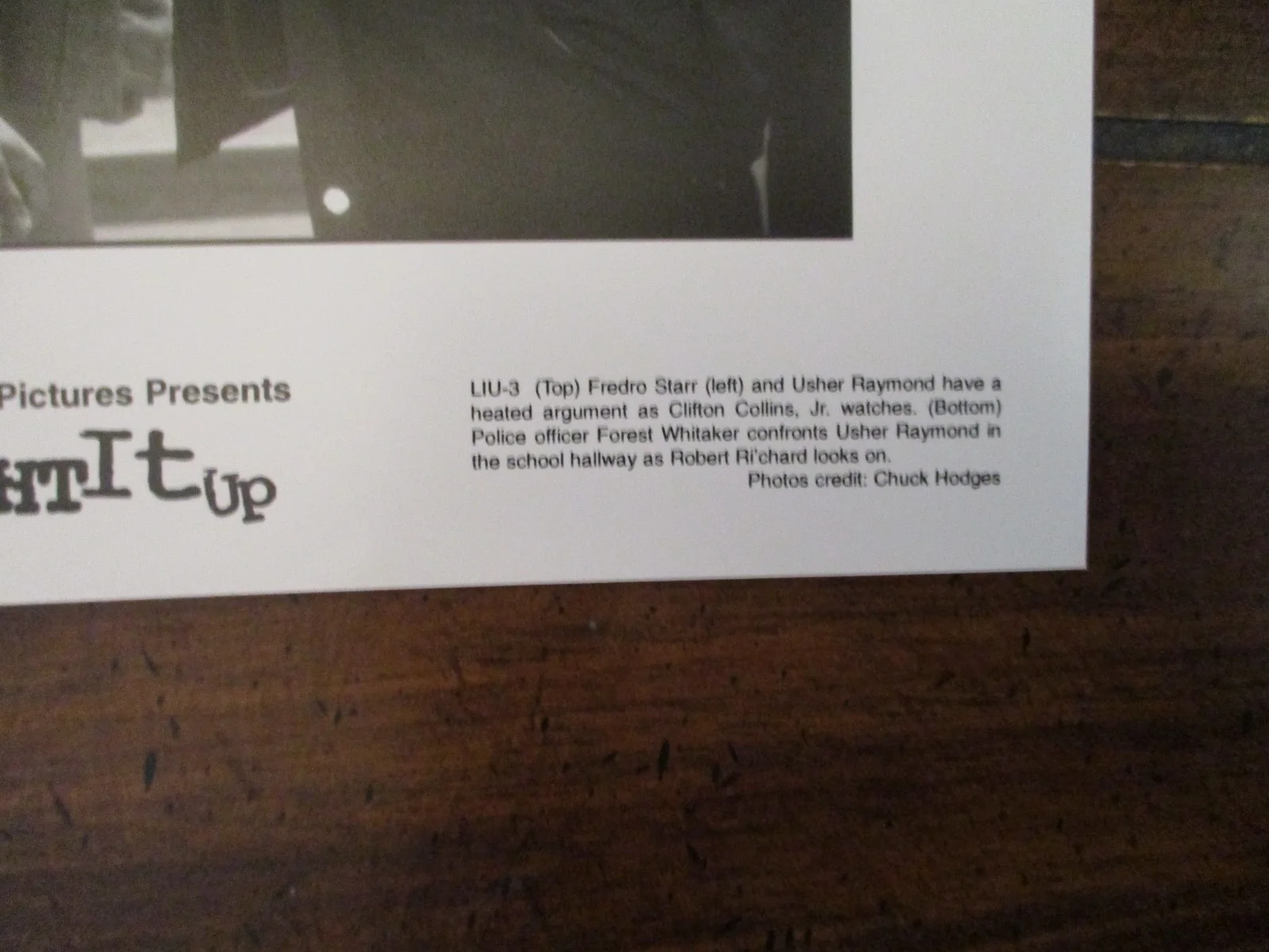 (LIGHT IT UP)Fredro Starr/Usher Raymond/Clifton Collins/1999 8 x 10 B & W Photo, image 2