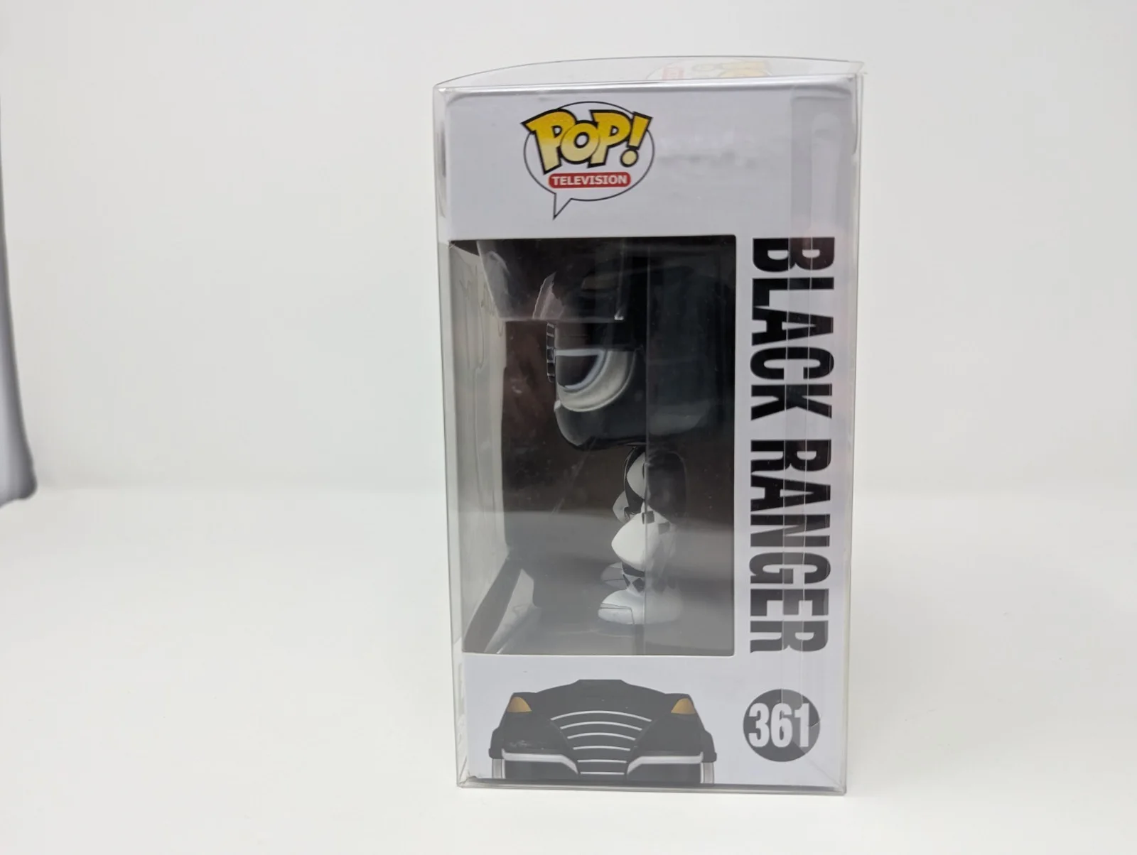 walter jones — Walter Jones Signed Funko Pop 361 Black Ranger MMPR w/ COA Autograph Rare, image 4