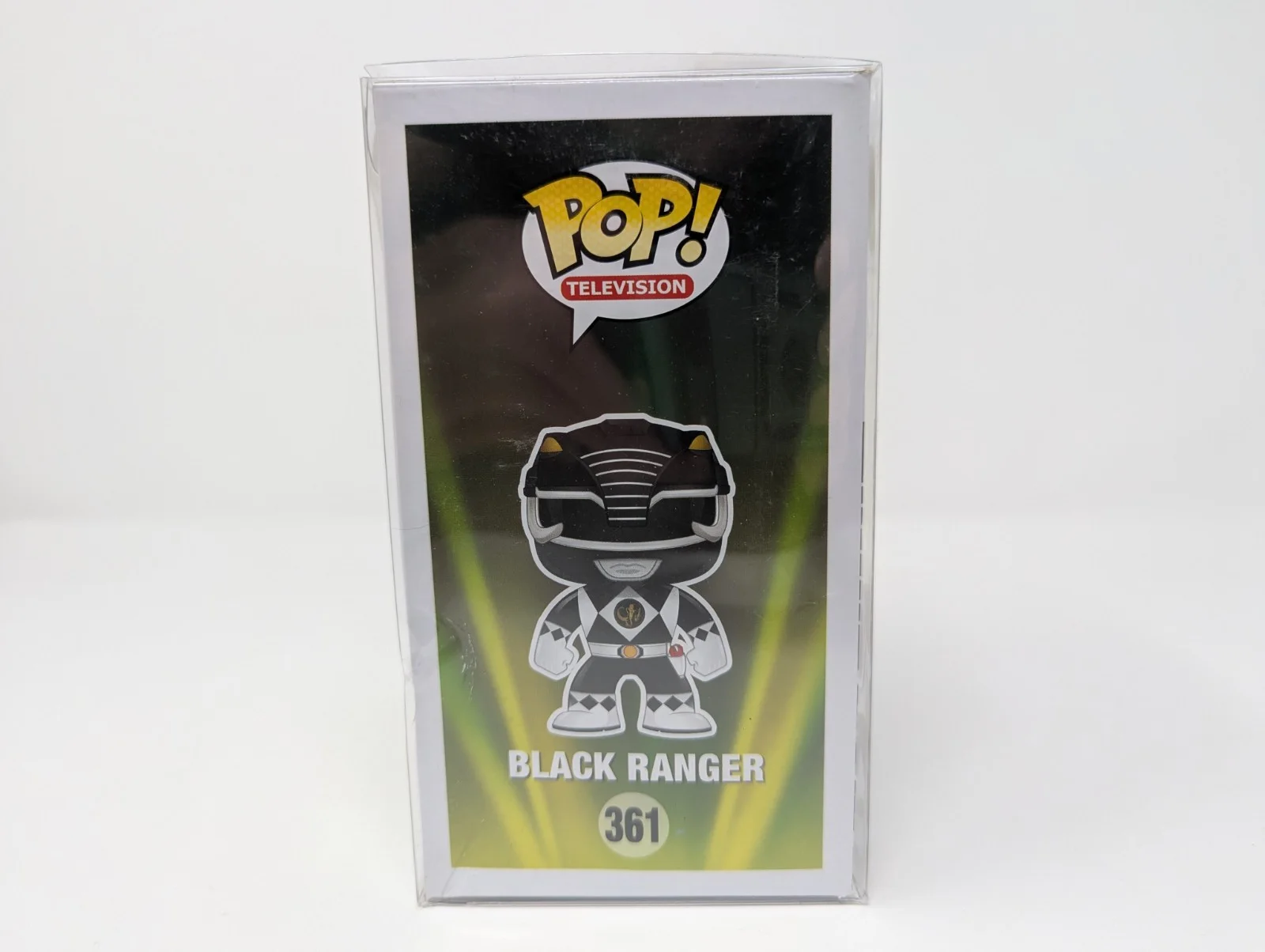 walter jones — Walter Jones Signed Funko Pop 361 Black Ranger MMPR w/ COA Autograph Rare, image 5