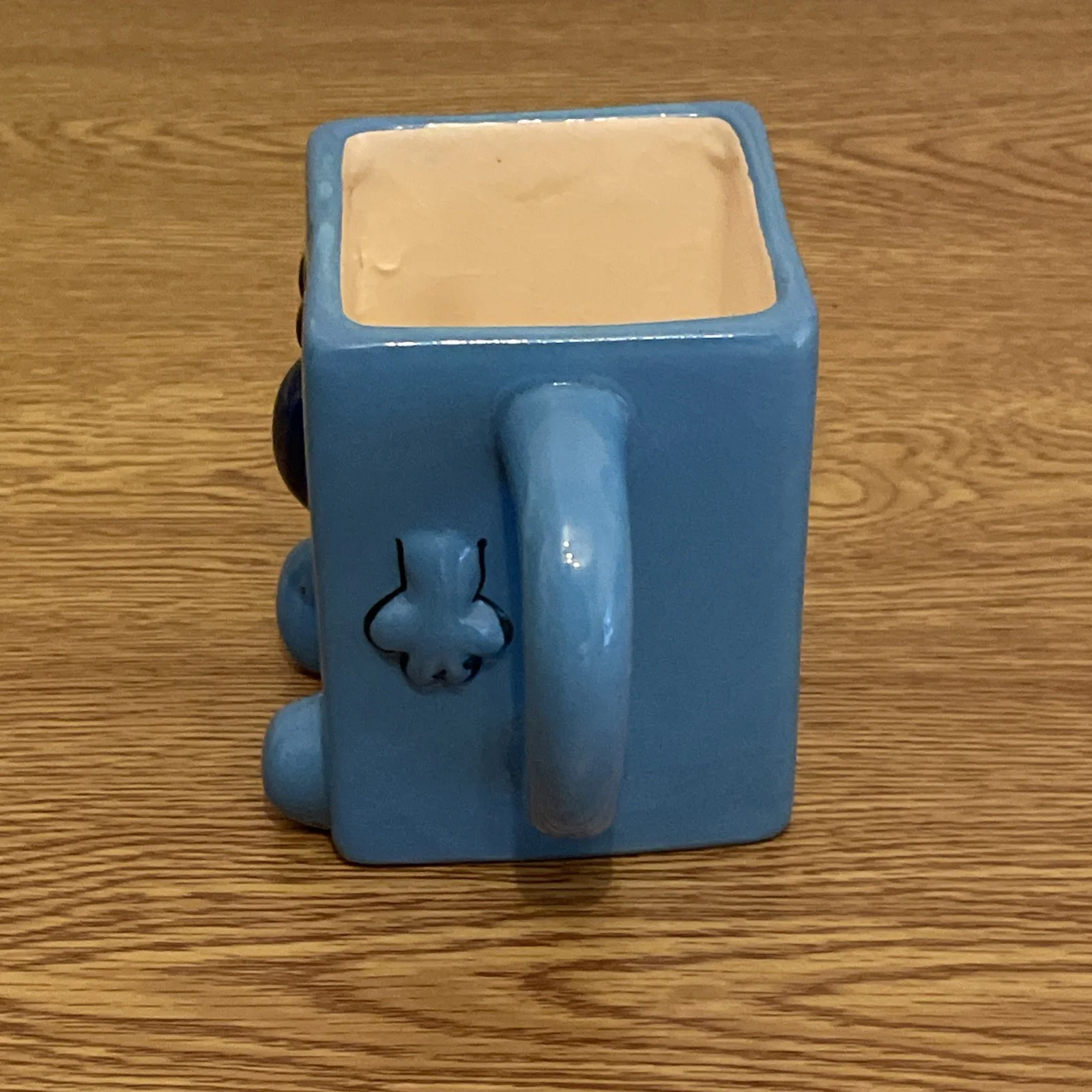 Mr. Grumpy blue cube character mug - 2015, изображение 2
