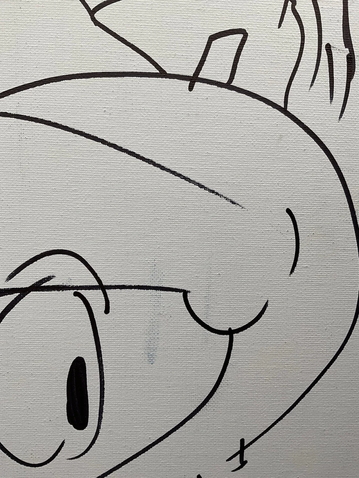 Eric Bauza — Eric Bauza signed sketch BAS Marvin the Martian Looney Tunes signed sketch 11x14, image 4