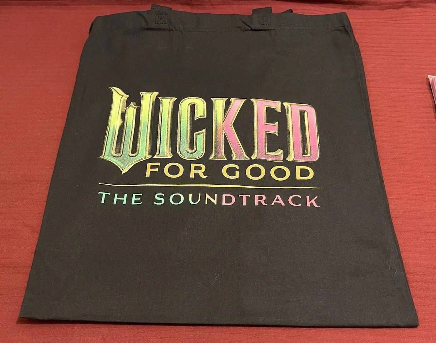 STEPHEN SCHWARTZ — STEPHEN SCHWARTZ SIGNED WICKED PIC DISC VINYL AUTO TOTE TO LARRY EXACT PROOF G, изображение 2