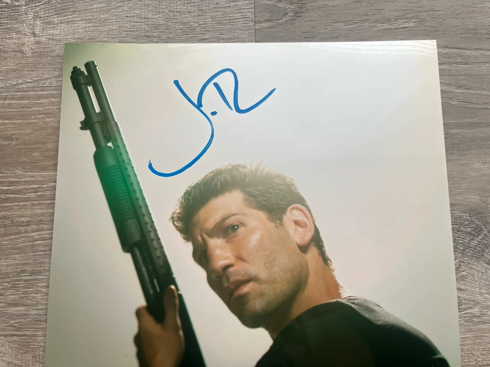 Jon Bernthal — Jon Bernthal Signed Walking Dead Metallic 11x14 Photo JSA COA Shane Punisher, изображение 3