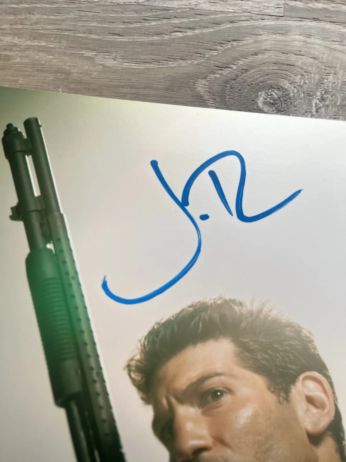 Jon Bernthal — Jon Bernthal Signed Walking Dead Metallic 11x14 Photo JSA COA Shane Punisher, изображение 4