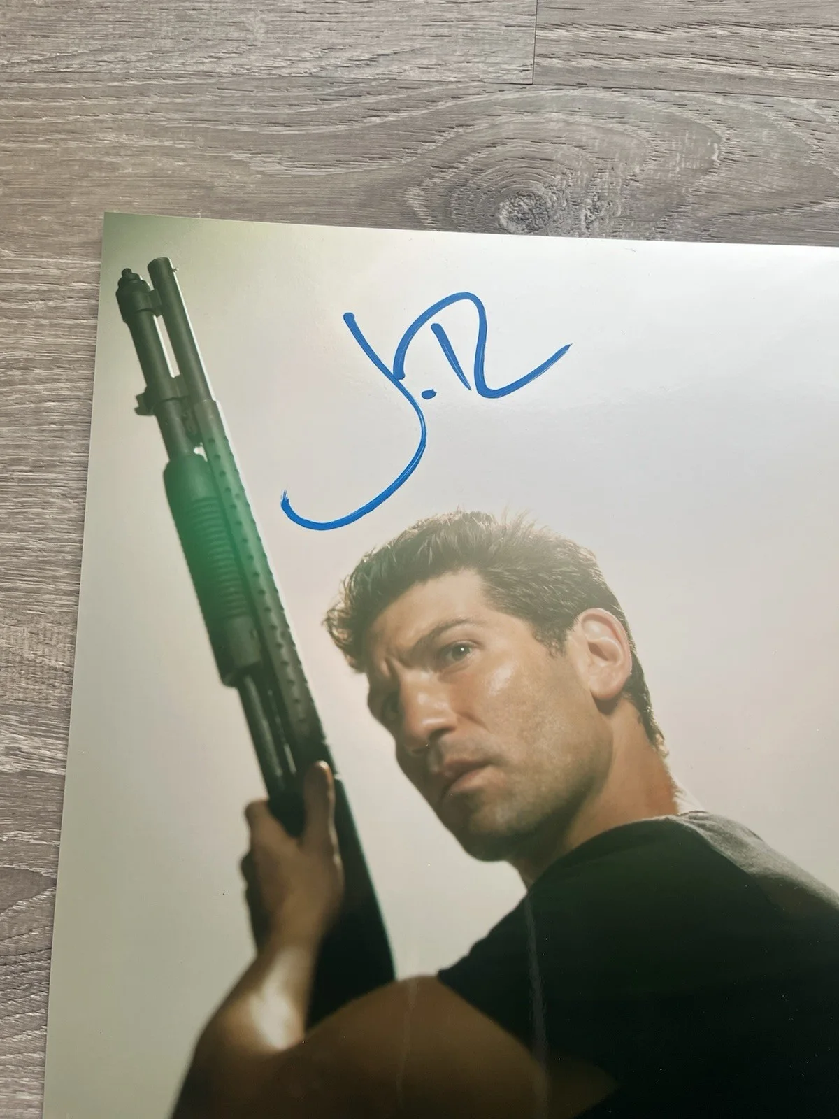 Jon Bernthal — Jon Bernthal Signed Walking Dead Metallic 11x14 Photo JSA COA Shane Punisher, изображение 5