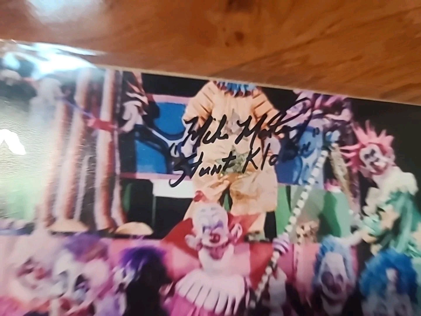 Mike Martinez — Killer Klowns From Outer Space Mike Martinez Signed 8x10 Photo BCOA, image 3