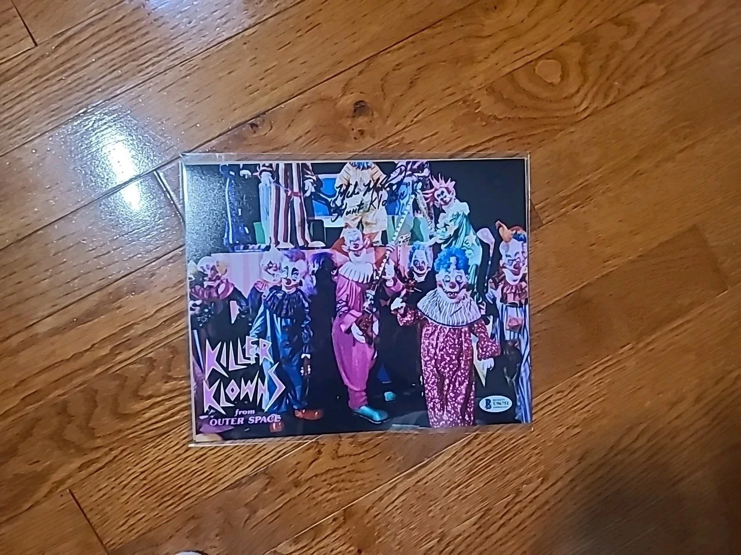 Mike Martinez — Killer Klowns From Outer Space Mike Martinez Signed 8x10 Photo BCOA, image 5