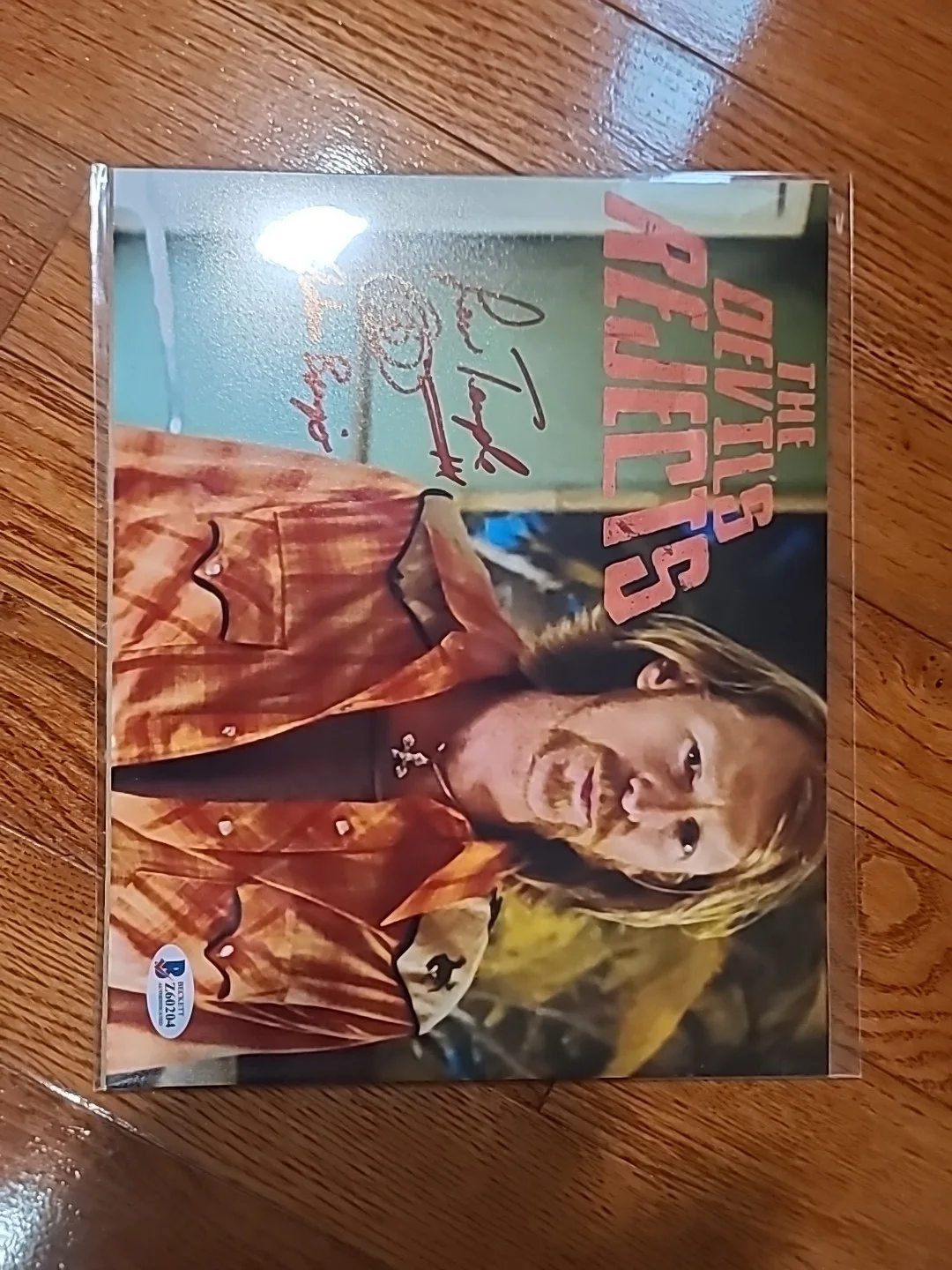 Lew Temple Devil's Rejects Signed 8 x 10 Photo With Beckett C.O.A., изображение 4