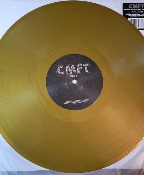 Corey Taylor " CMFT " Autographed Vinyl LP with 2020 Slipknot, image 4