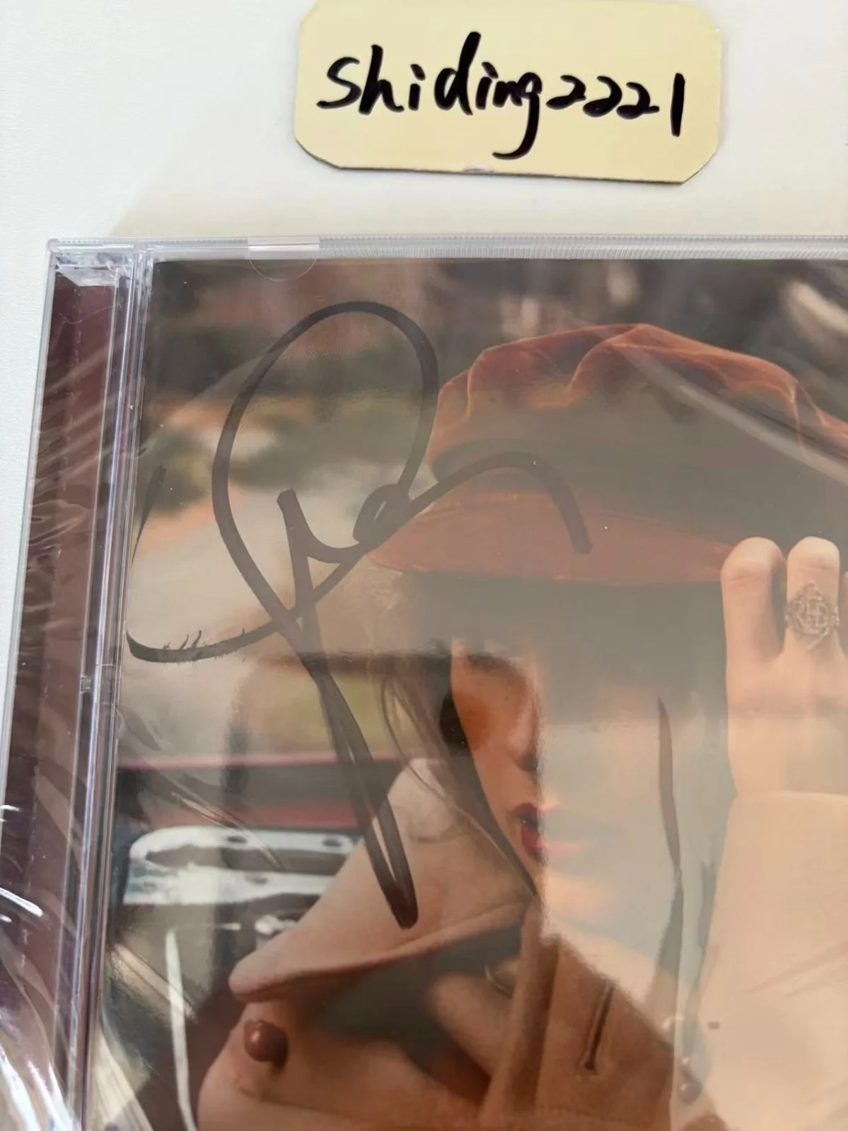 Taylor Swift Hand Signed Red Cd Taylor’S Version Autographed New sealed, image 3