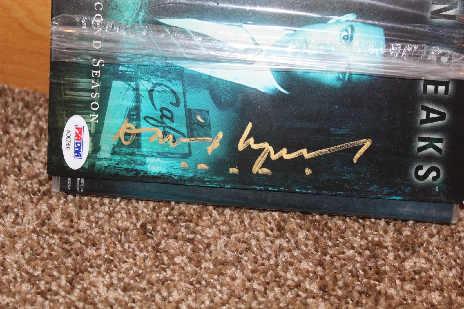 David Lynch signed Twin Peaks season 2 DVD set PSA/DNA coa RARE autographed, image 4