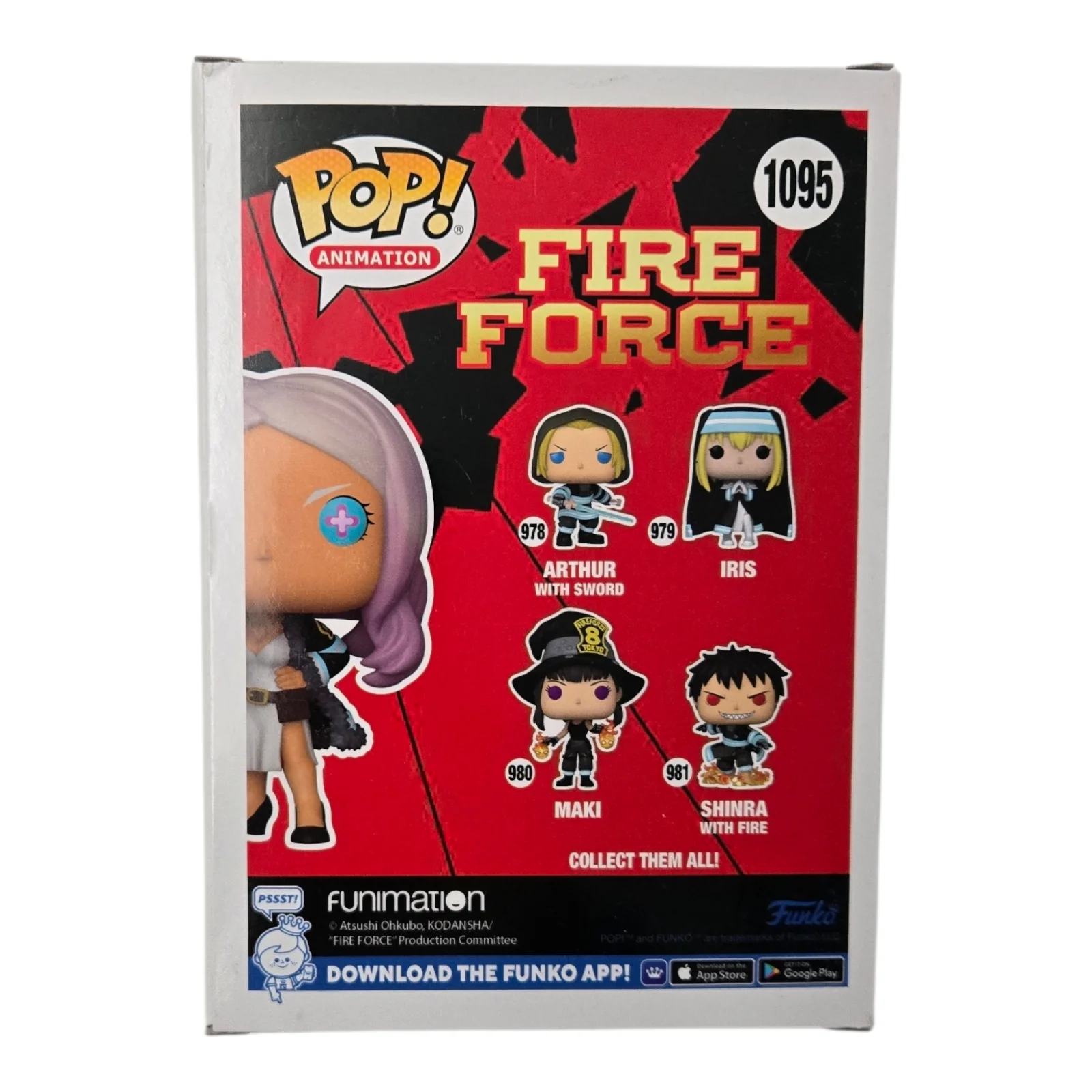 Colleen Clinkenbeard — Princess Hibana Signed Funko Pop Colleen Clinkenbeard Fire Force Autograph JSA, изображение 3