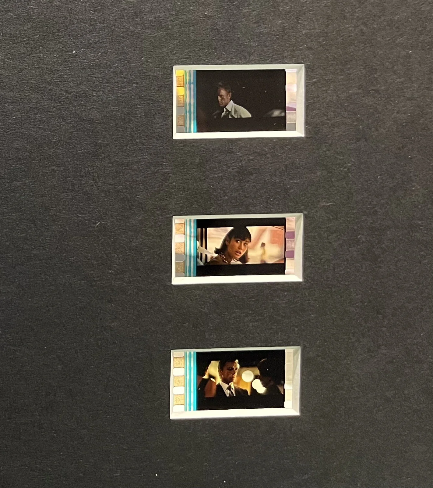 007 JAMES BOND. QUANTUM OF SOLACE. 35mm Film Cell Mounted Display, изображение 2