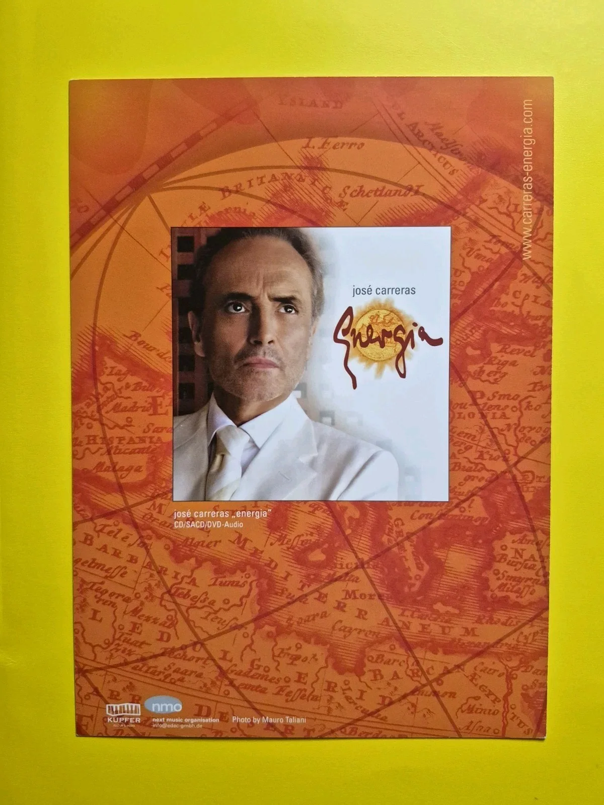 Jose Carreras Spanish opera tenor.signed ,autographed 5x7 Photo.No Inscription, изображение 3