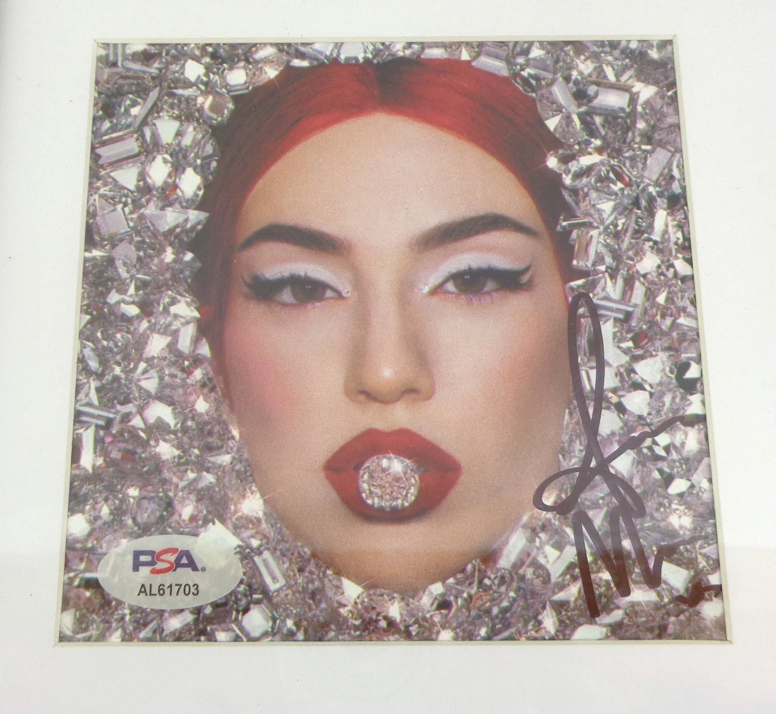 Ava Max — Ava Max Signed Autograph Diamonds & Dancefloors CD Framed PSA/DNA COA, image 2