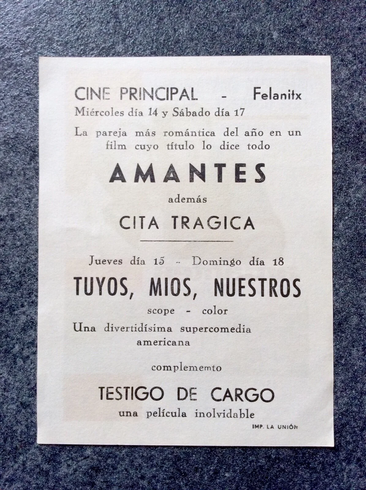 AMANTI Original Movie Film Poster Herald MARCELLO MASTROIANNI FAYE DUNAWAY, изображение 2
