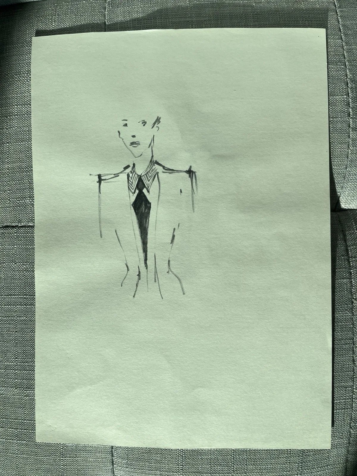 Anthony Powell Hand-drawn Indiana Jones Last Crusade Dr Elsa Schneider costume, image 4
