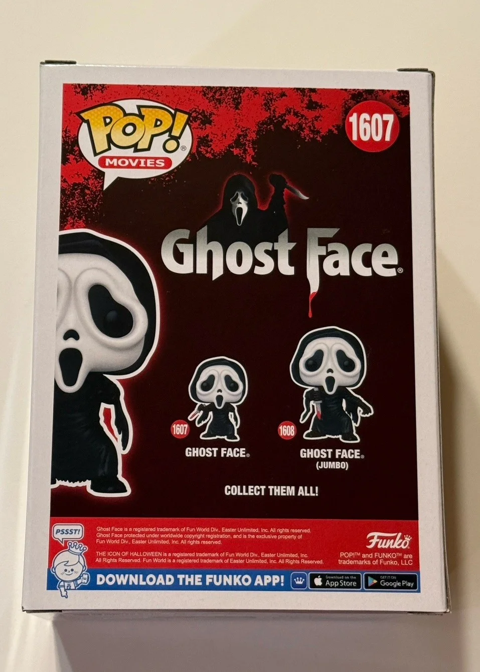 Skeet Ulrich — Skeet Ulrich SIGNED Ghostface FUNKO POP Toy Scream Horror EXACT PROOF A, image 3