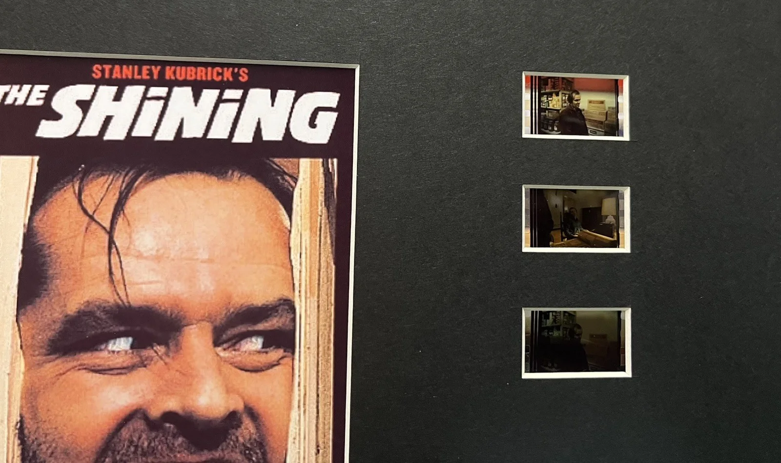THE SHINING. 35mm Film Cell MOUNTED DISPLAY, image 2