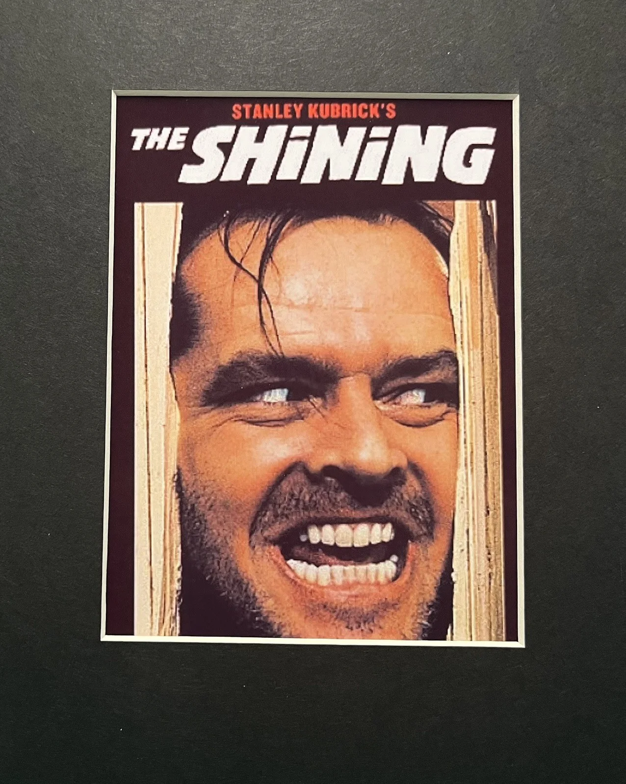 THE SHINING. 35mm Film Cell MOUNTED DISPLAY, image 3