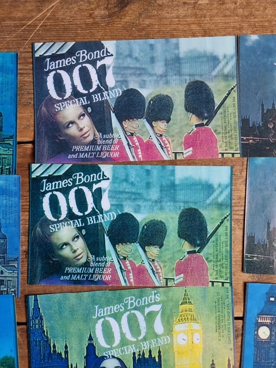 James Bond Reproduction 1960,s Beer Lables NOT ORIGINALS, изображение 3