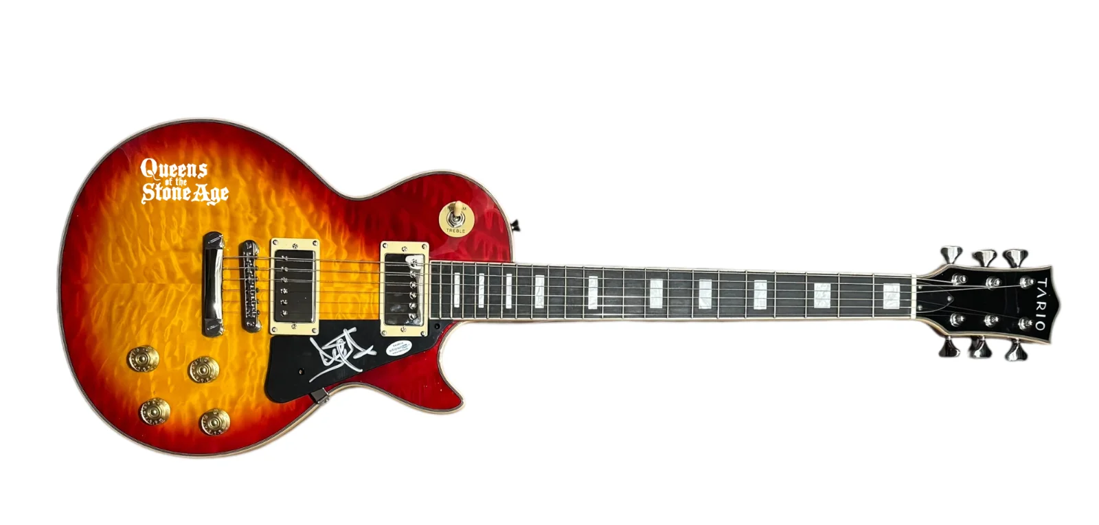 Dean Fertita Queens of the Stone Age Signed Autograph Electric Guitar ACOA COA, изображение 2